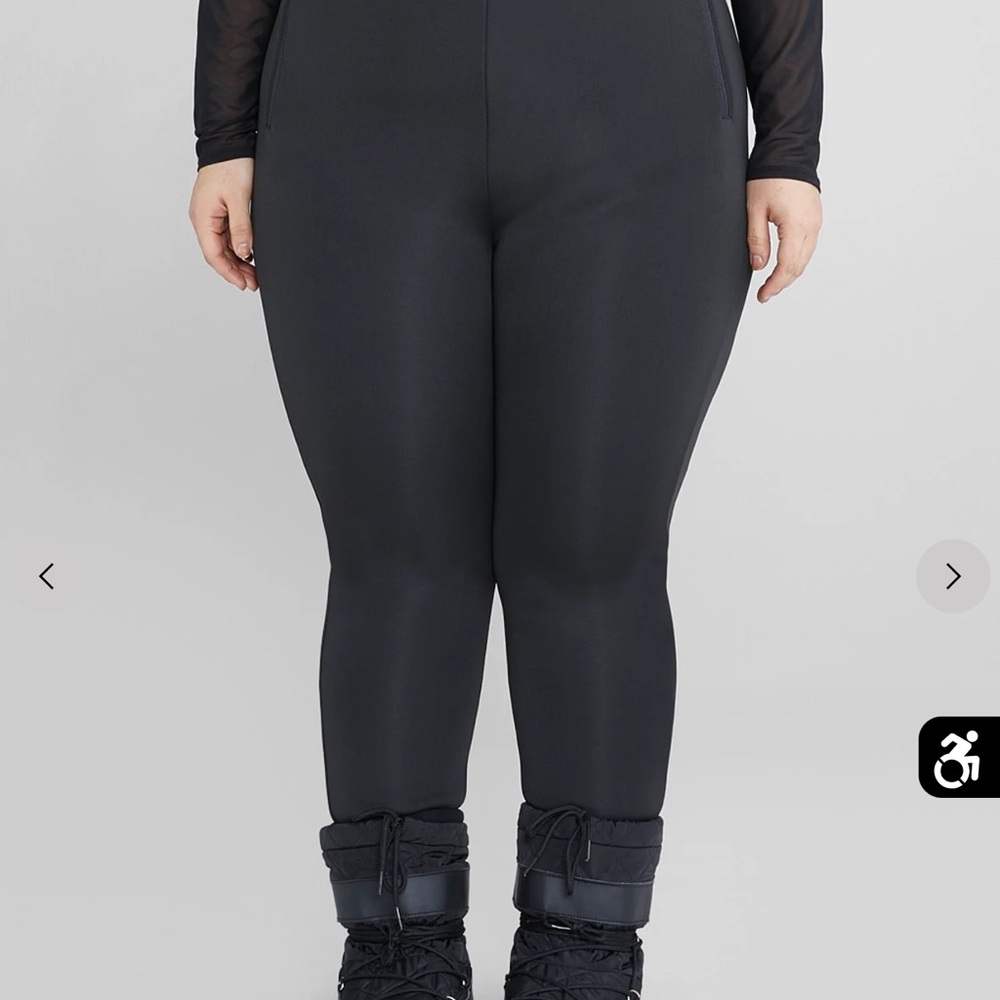 Women's Black Ski Scuba Stir Up Pants